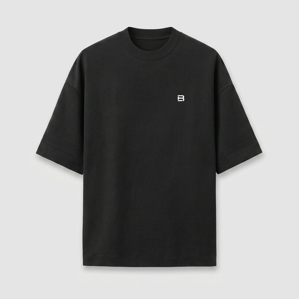 Essential Oversized Tee - Black