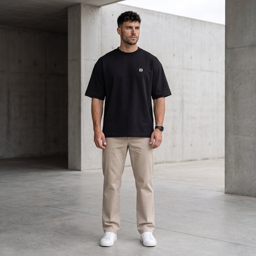 Essential Oversized Tee - Black