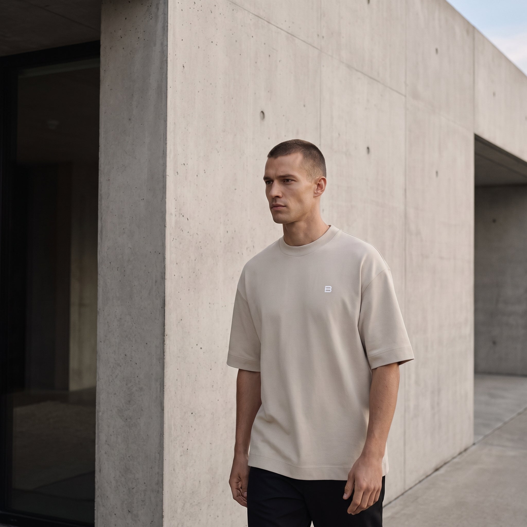 Essential Oversized Tee - Off White