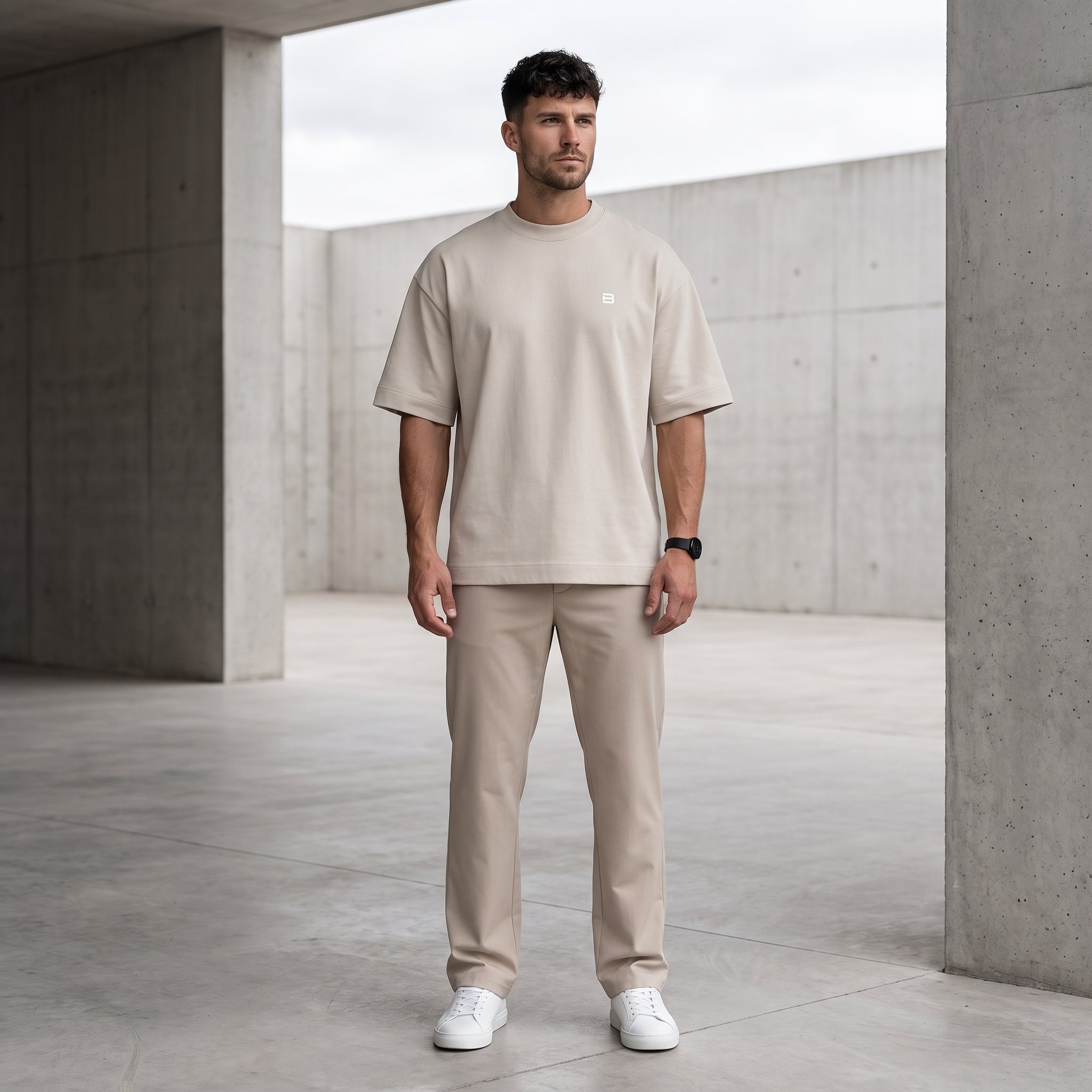 Essential Oversized Tee - Off White